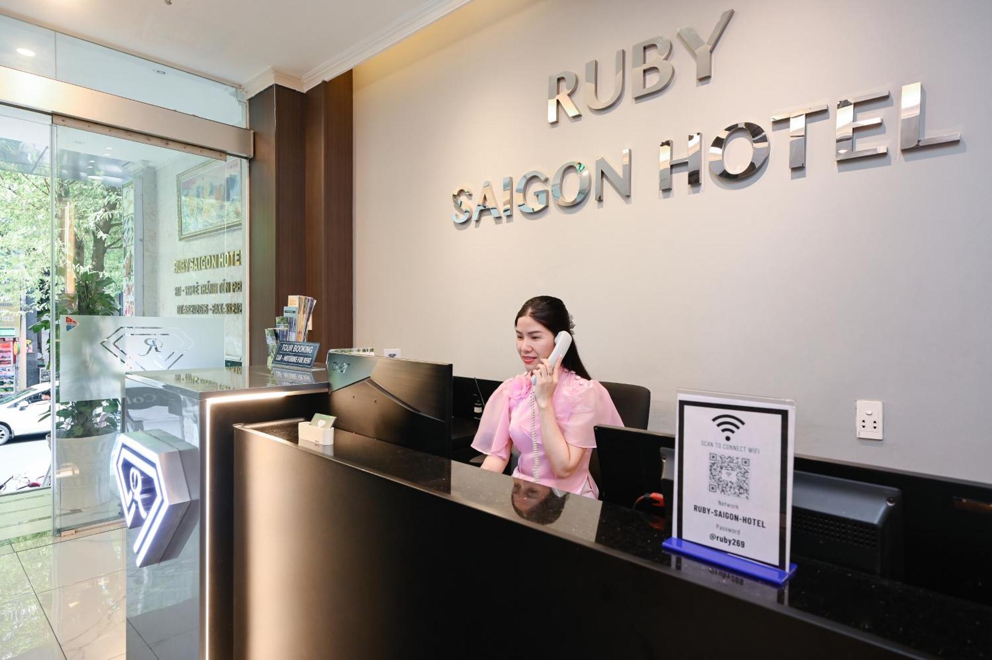 Ruby Saigon Hotel - Ben Thanh Ho Chi Minh Zewnętrze zdjęcie